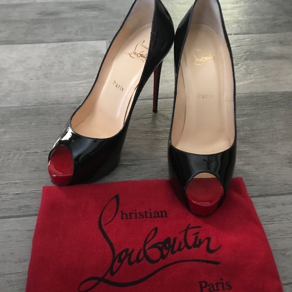 Christian Louboutin Shoes - Christian Louboutin Peep Toe Heels